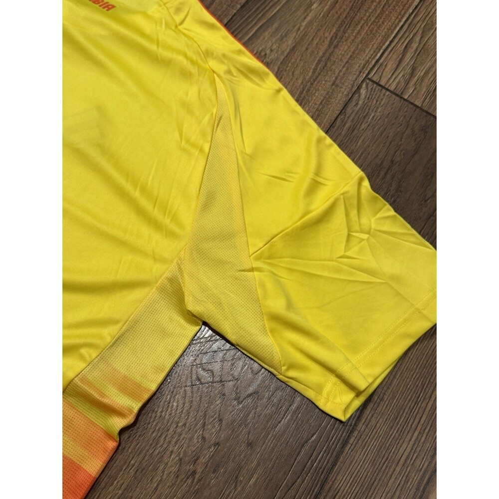 Colombia National Team 2024 Home Jersey Copa America Sz XXL Yellow Short Sleeve - Picture 5 of 7